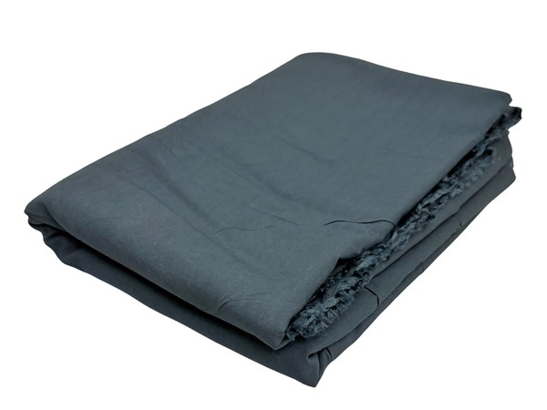 Storm Grey Plain Rayon