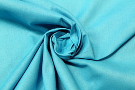 Turquoise Homespun Cotton