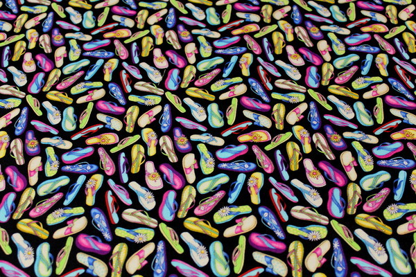 * REMNANT - Jandals Galore Kiwiana Cotton