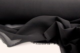 Japanese Black Plain Chiffon