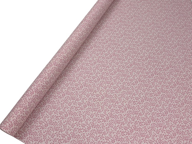 Pink Sprig Printed Cotton