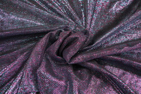 Fuchsia & Turquoise Mermaid Sparkling Mesh