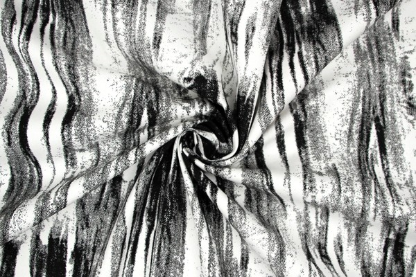 Abstract Striped Sail White Bull Denim