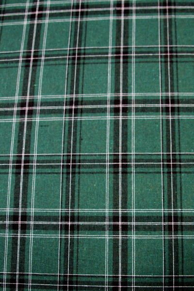 Classic Green Tartan Wool Shirting