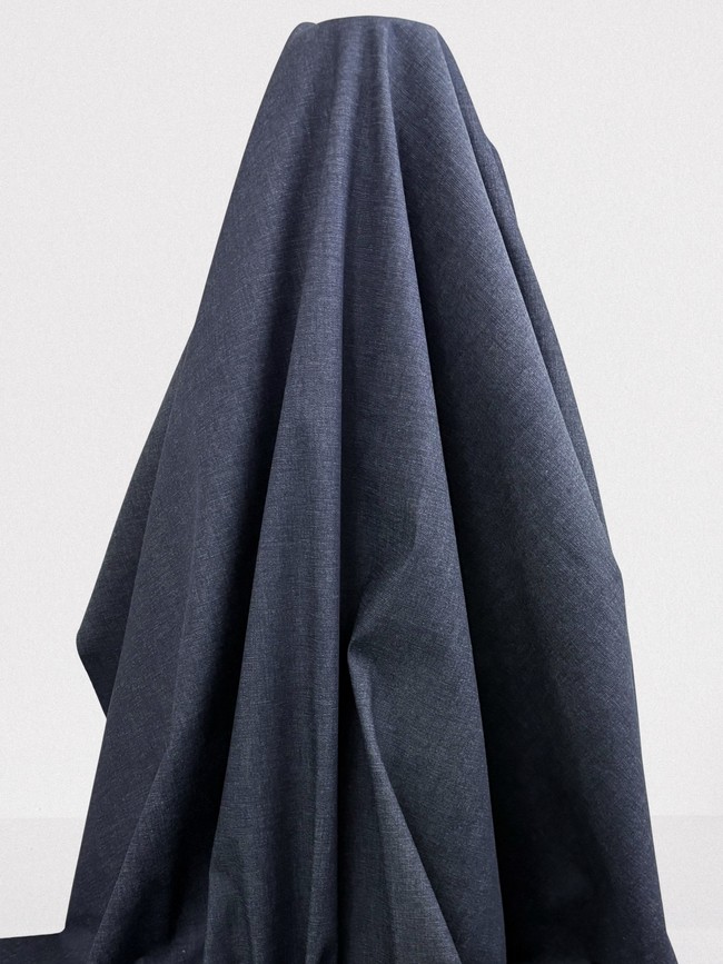 Light Weight Mid Blue Stretch Denim