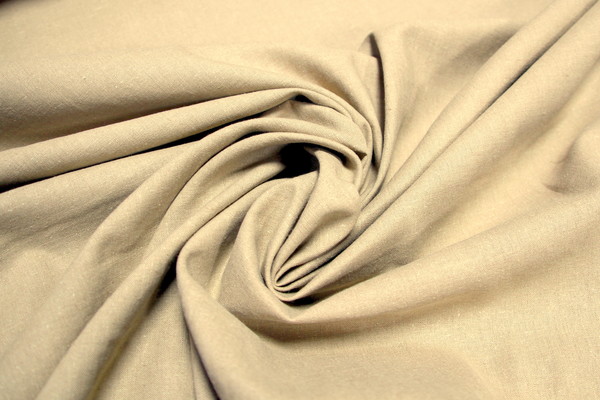 Creamy Buff Linen