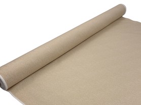 Beige Ponga Koru Design Kiwiana Cotton