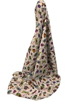 Luminous Insects on White Premium Cotton