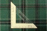 Classic Green Tartan Wool Shirting