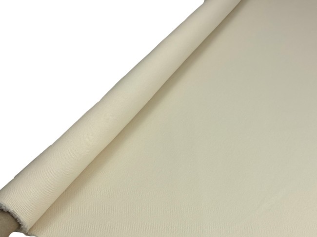 Cream Flat Ribbing