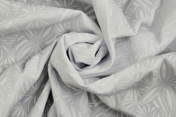 Classic Island Design White on White Sturdy Stretch Knit