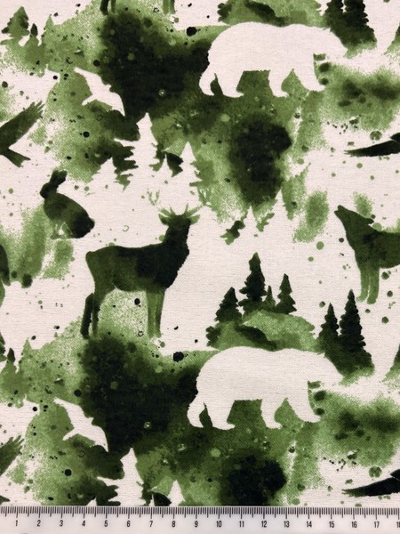 Green Tones Arctic Animals Wincyette