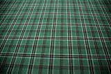 Classic Green Tartan Wool Shirting