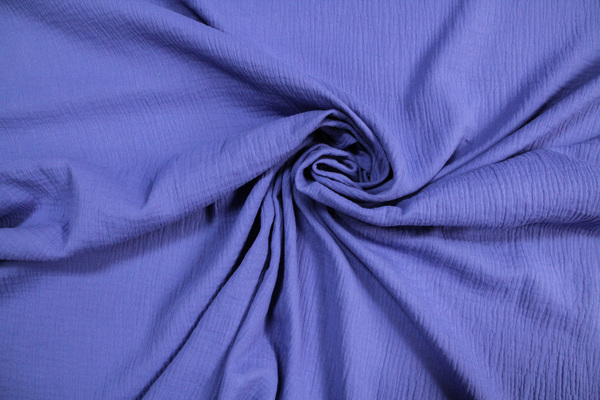 Deep Periwinkle Double Muslin