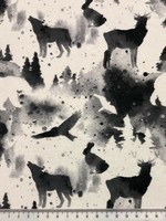 Grey Tones Arctic Animals Wincyette