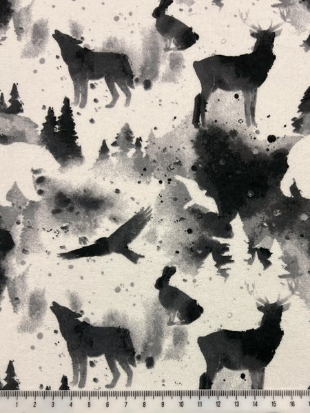 Grey Tones Arctic Animals Wincyette