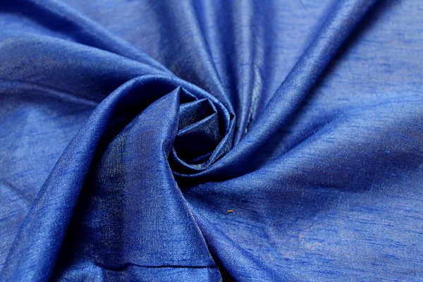 Silk Look Polyester - Royal Slub