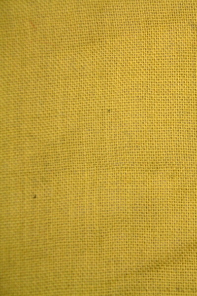Golden Yellow Plain Hessian