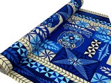 Blues & Cream Tongan Cotton Dobby