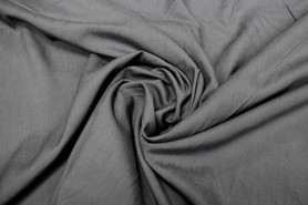 Storm Grey Plain Rayon