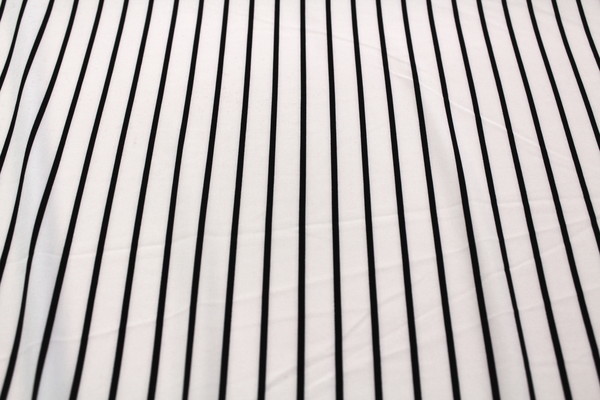 Parallel Lines Stretch Polyester