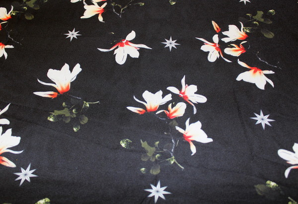 Sweet Floral Printed Chiffon
