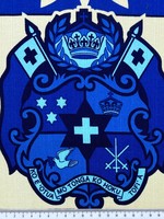 Blues & Cream Tongan Cotton Dobby