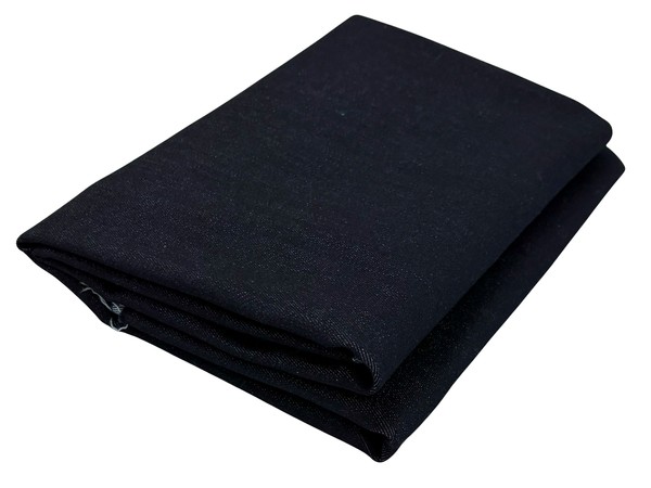 Blue Black Stretch Denim