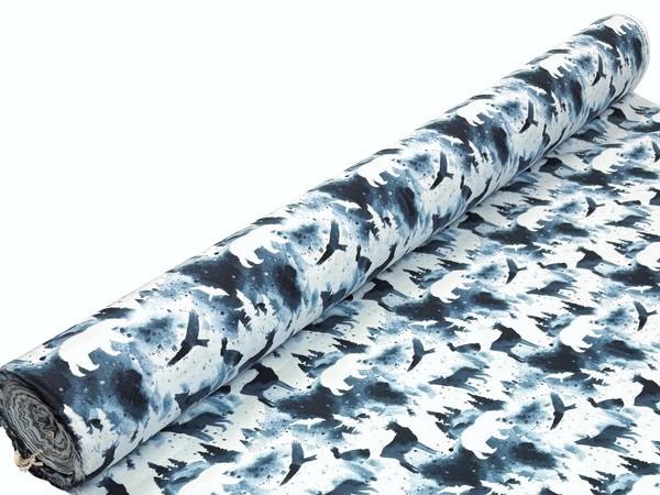 Blue Tones Arctic Animals Wincyette