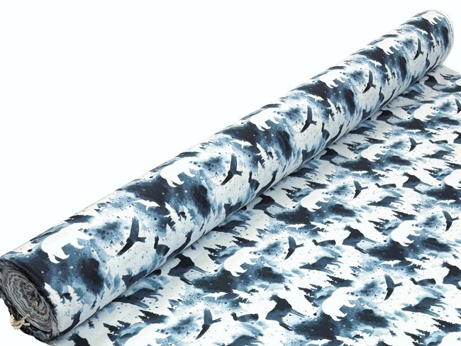 Blue Tones Arctic Animals Wincyette