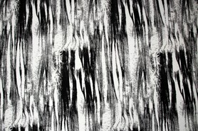 Abstract Striped Sail White Bull Denim