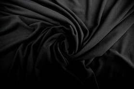 Black Micro-Fleece - NO FLEECE BACKING!