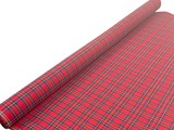 Classic Red, Blue & Green Brushed Cotton Check