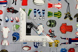 Match Day - Equipment Premium Print Cotton