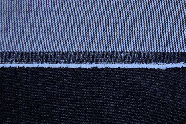 Dark Navy Stretch Denim