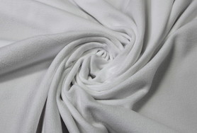 Ten Metre Roll -  White Micro-Fleece 