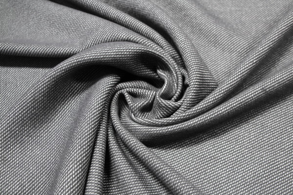 Cement Twill Weave Wool Blend