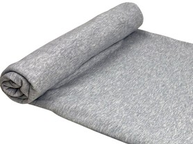 Grey Marle Brushed Sweatshirting