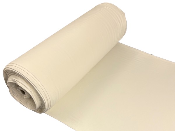 Cream Tubular Ribbing