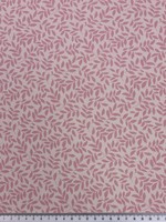 Pink Sprig Printed Cotton