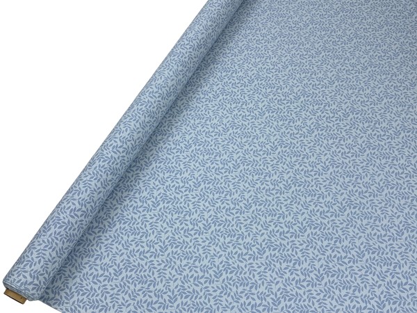 Blue Sprig Printed Cotton