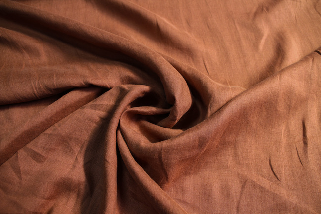 Rust Sand-Washed Linen