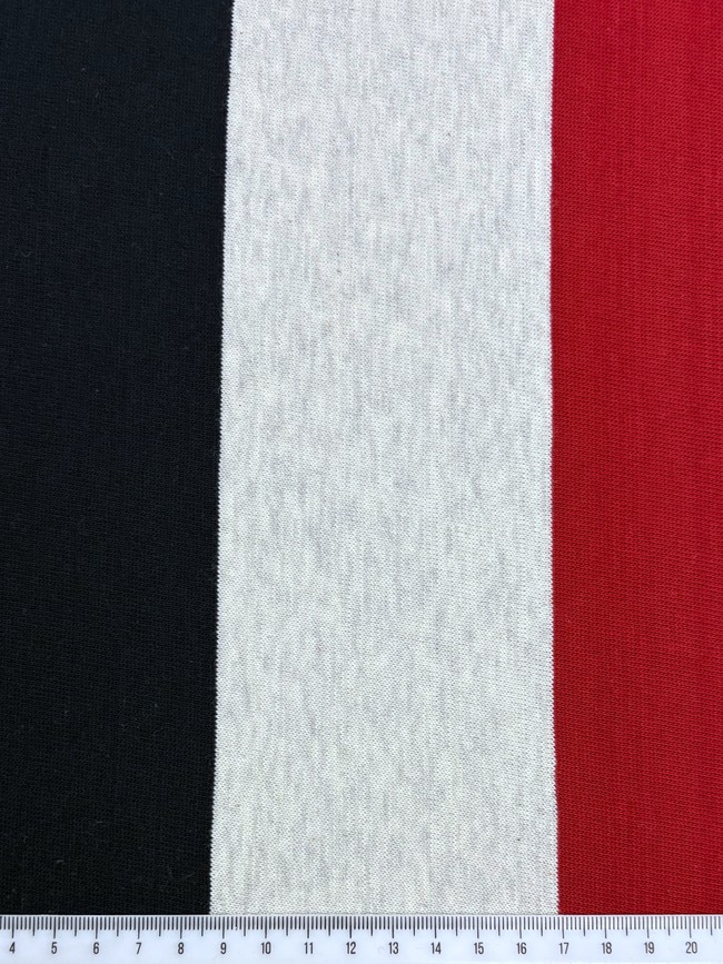 100% Cotton Striped Knit