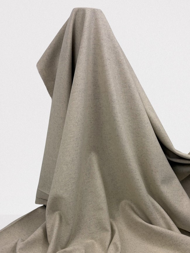 Natural Seeded Look Wool Blend