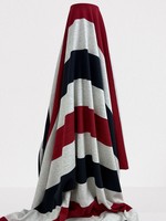 100% Cotton Striped Knit