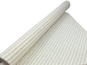100% Cotton Neutral Stripes & Seashore