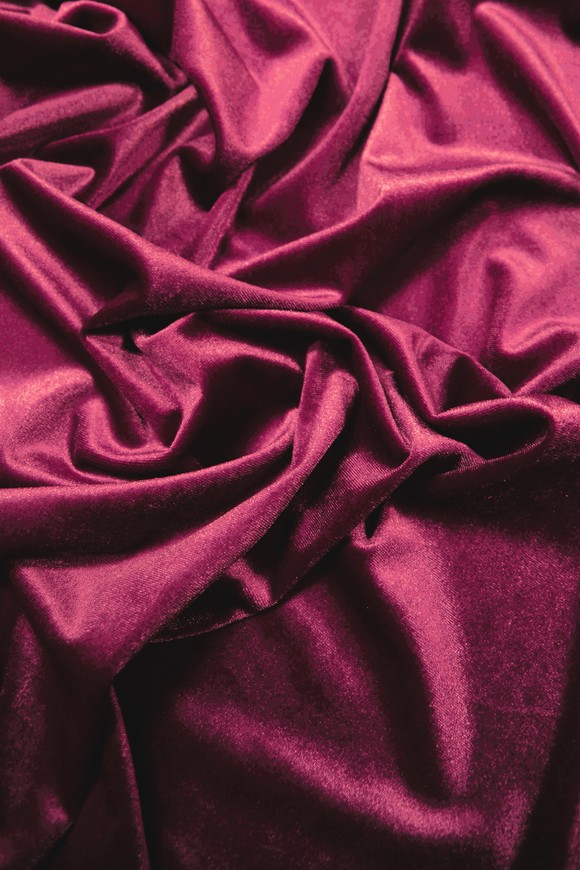 Pansy Plush Stretch Velvet