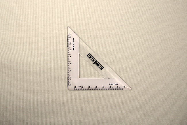 Cream BCI Cotton Blend Ribbed Ponti de Roma