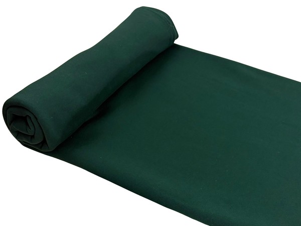 Bottle Green Brushed Sweatshirting