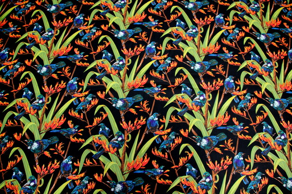 Flax & Friends Kiwiana Printed Cotton